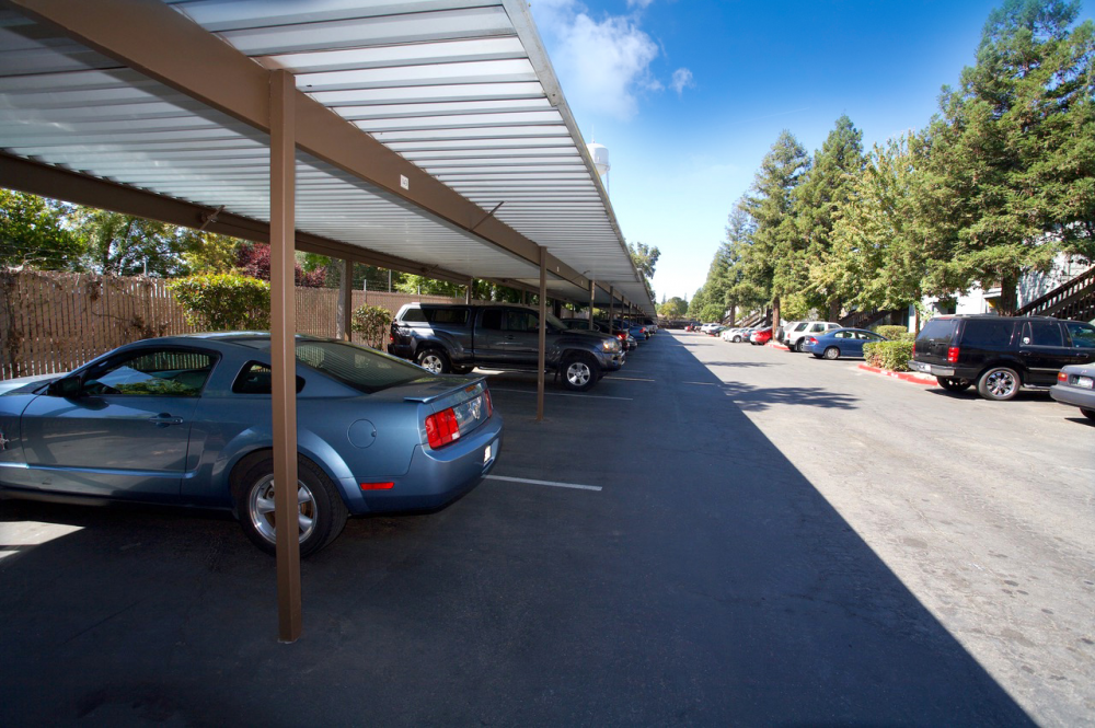 Covered parking