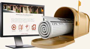 This image displays is used for Walnut Village Apartments newsletter page link button
